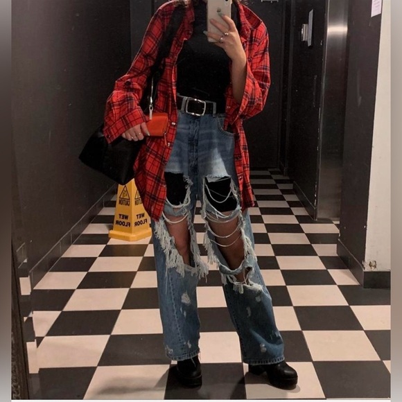 Ben Taverniti Unravel Project destroyed jeans size 29 - Picture 3 of 17